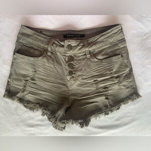 Angel Kiss Grey Demin Shorts Size 1